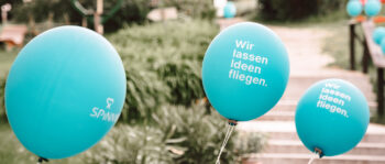 T&uuml;rkise Luftballons